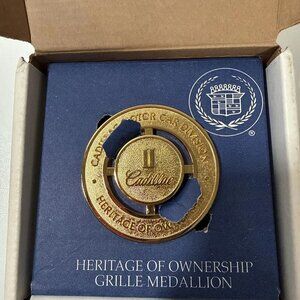 Cadillac Heritage Ownership Badge 94-97 DEVILLE CONCOURS OEM Grille Medallion